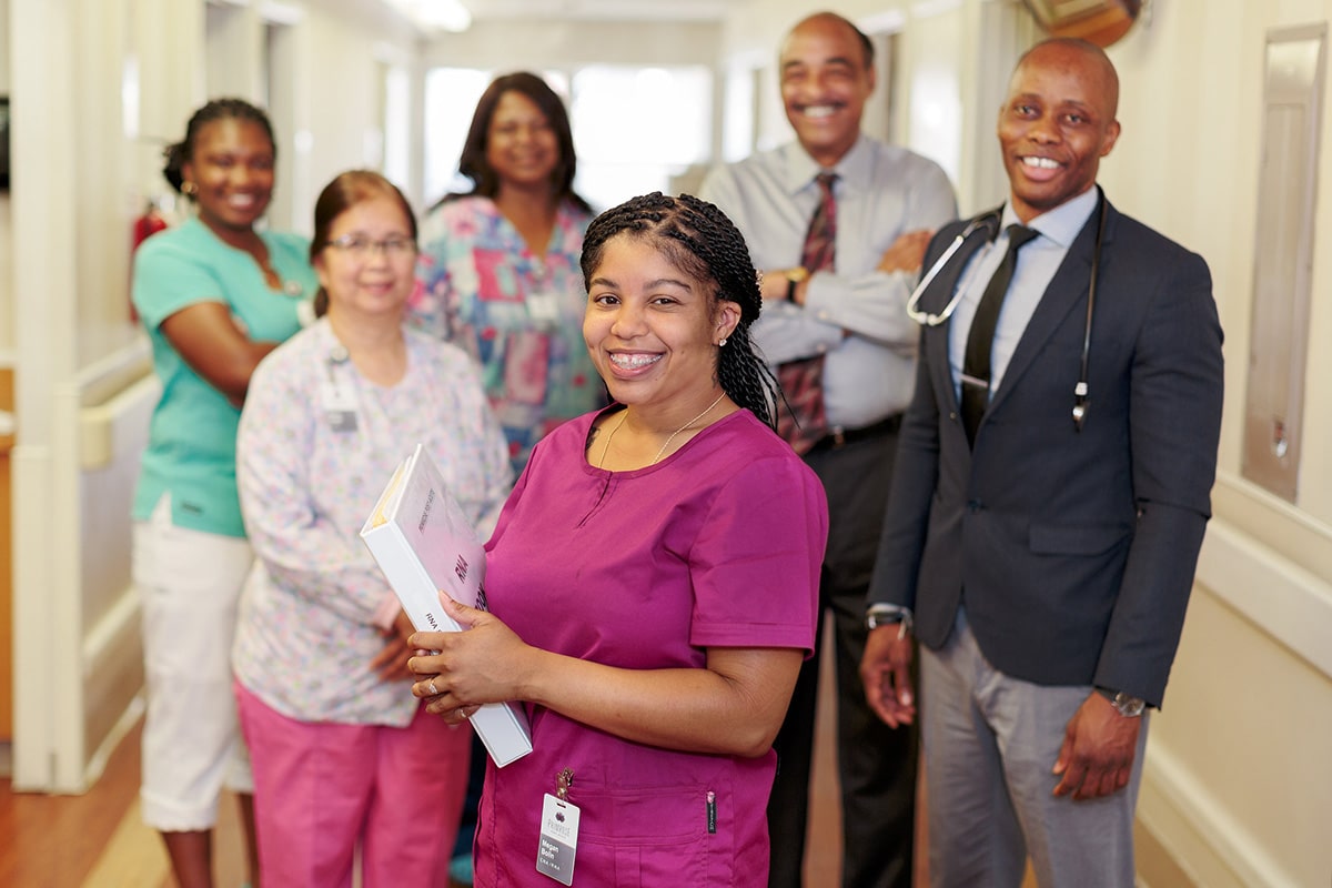 The Nurses and caregivers at Primrose Post-Acute