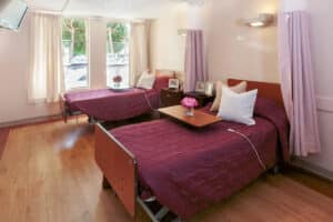 Semi-private room at Primrose Post-Acute