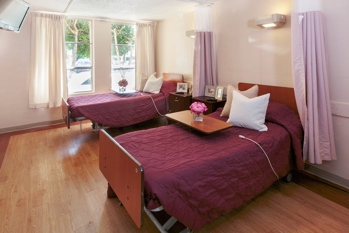 Semi-private room at Primrose Post-Acute