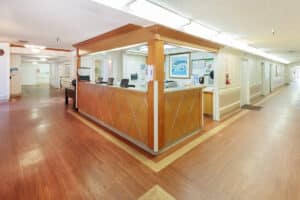 Nurse's station at Primrose Post-Acute