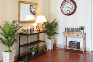 decorations in the common room at Primrose Post-Acute